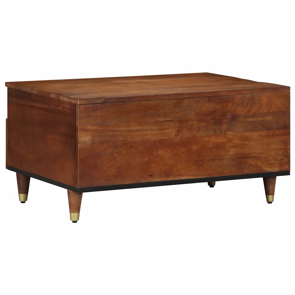 Salontafel Honingbruin 80 x 54 x 40 cm Massief Mango Hout is nu te koop bij PeponiXL, paradijselijk wonen!