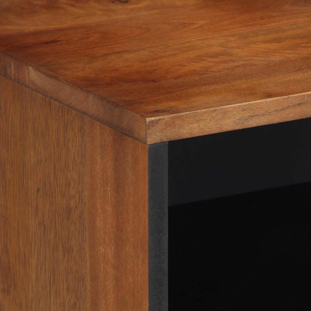 TV-kast Honingbruin 80 x 33 x 46 cm Massief Mango Hout is nu te koop bij PeponiXL, paradijselijk wonen!