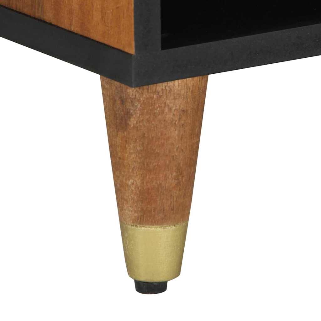 TV-kast Honingbruin 80 x 33 x 46 cm Massief Mango Hout is nu te koop bij PeponiXL, paradijselijk wonen!