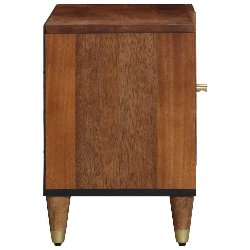 TV-kast Honingbruin 80 x 33 x 46 cm Massief Mango Hout is nu te koop bij PeponiXL, paradijselijk wonen!