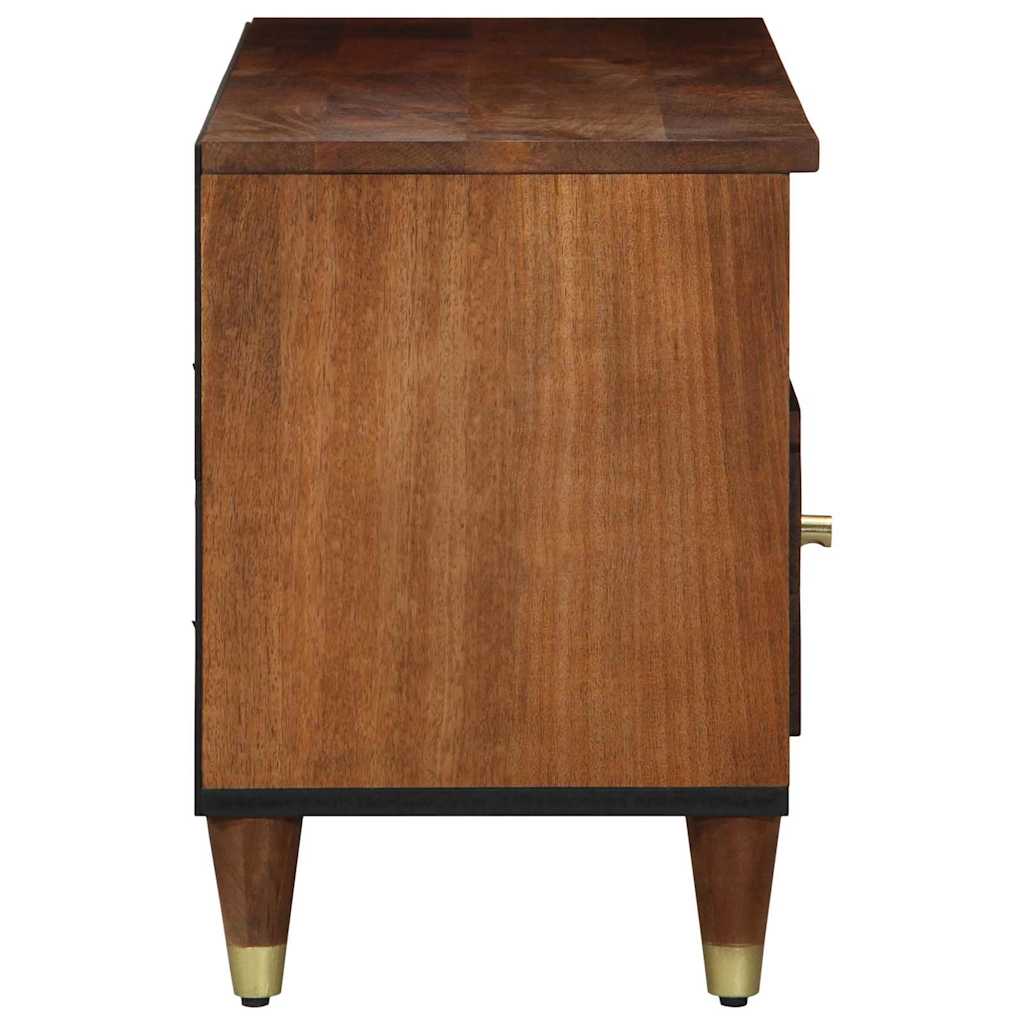 TV-kast Honingbruin 100 x 33 x 46 cm Massief Mango Hout is nu te koop bij PeponiXL, paradijselijk wonen!