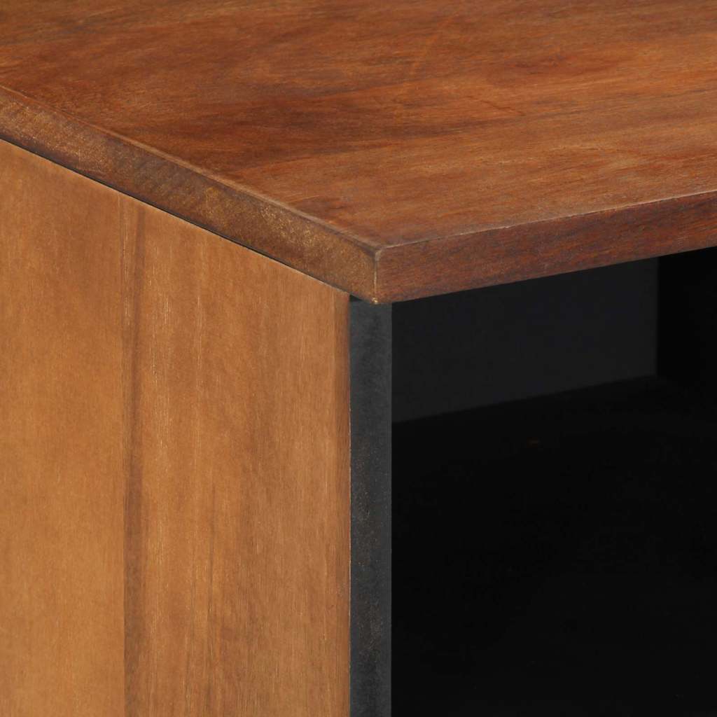 TV-kast Honingbruin 100 x 33 x 46 cm Massief Mango Hout is nu te koop bij PeponiXL, paradijselijk wonen!