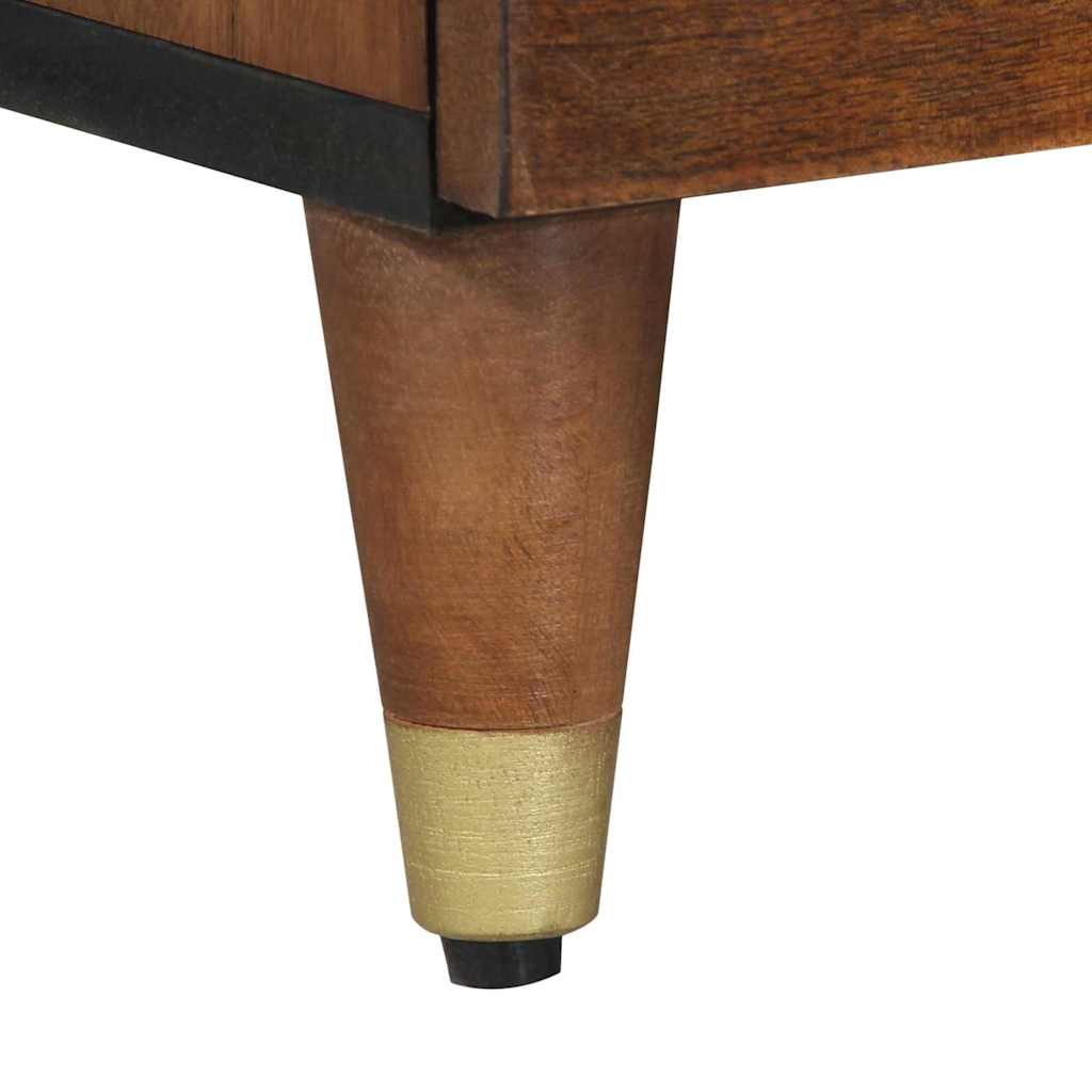 TV-kast Honingbruin 100 x 33 x 46 cm Massief Mango Hout is nu te koop bij PeponiXL, paradijselijk wonen!