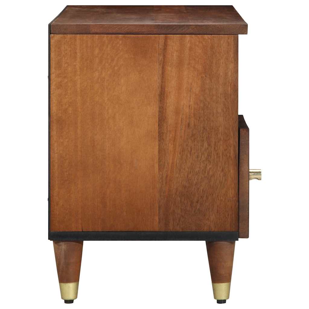 TV-kast Honingbruin 100 x 33 x 46 cm Massief Mango Hout is nu te koop bij PeponiXL, paradijselijk wonen!