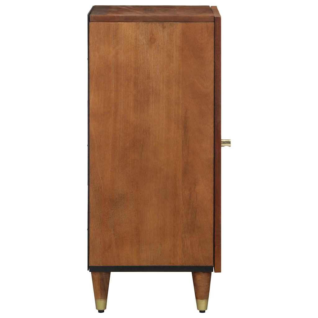 Dressoir met plank Bruin 40 x 33 x 75 cm Massief Mango Hout is nu te koop bij PeponiXL, paradijselijk wonen!