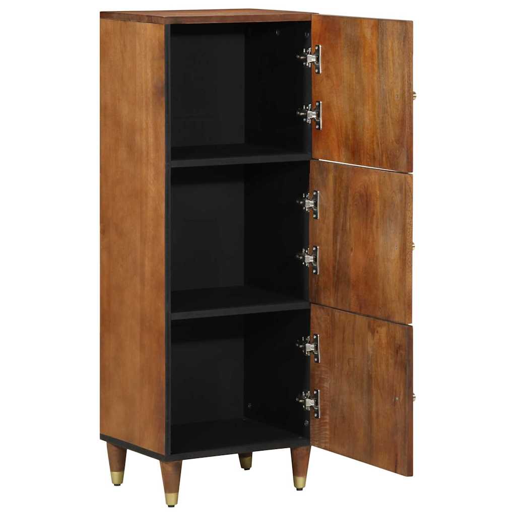 Hoge kast met plank Bruin 40 x 33 x 110 cm Massief Mango Hout is nu te koop bij PeponiXL, paradijselijk wonen!