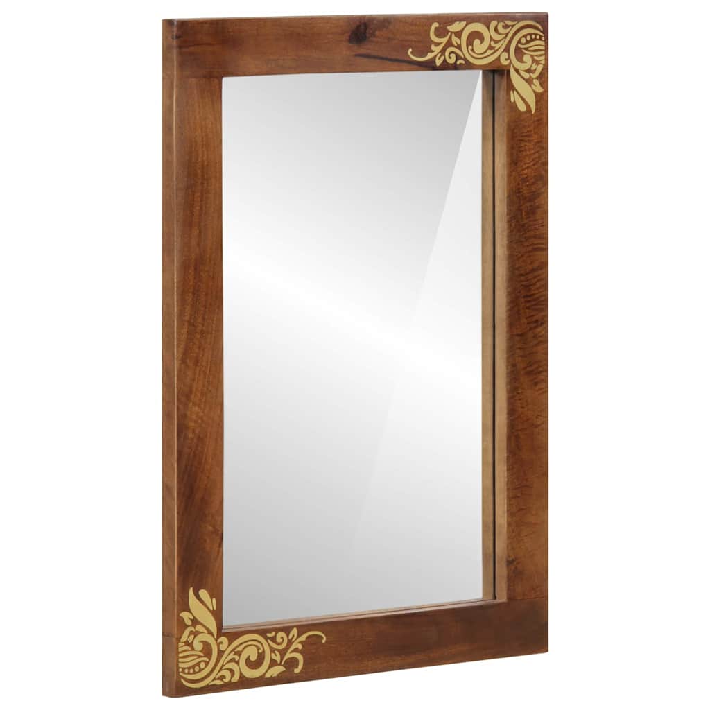 Badkamer Spiegel met spiegel Honingbruin 70 x 50 x 2,5 cm is nu te koop bij PeponiXL, paradijselijk wonen!
