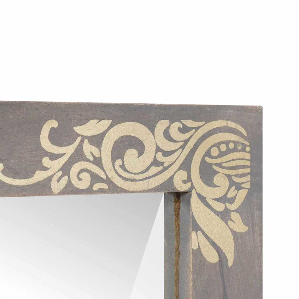 Badkamer Spiegel met spiegel Grijs 70 x 50 x 2,5 cm is nu te koop bij PeponiXL, paradijselijk wonen!