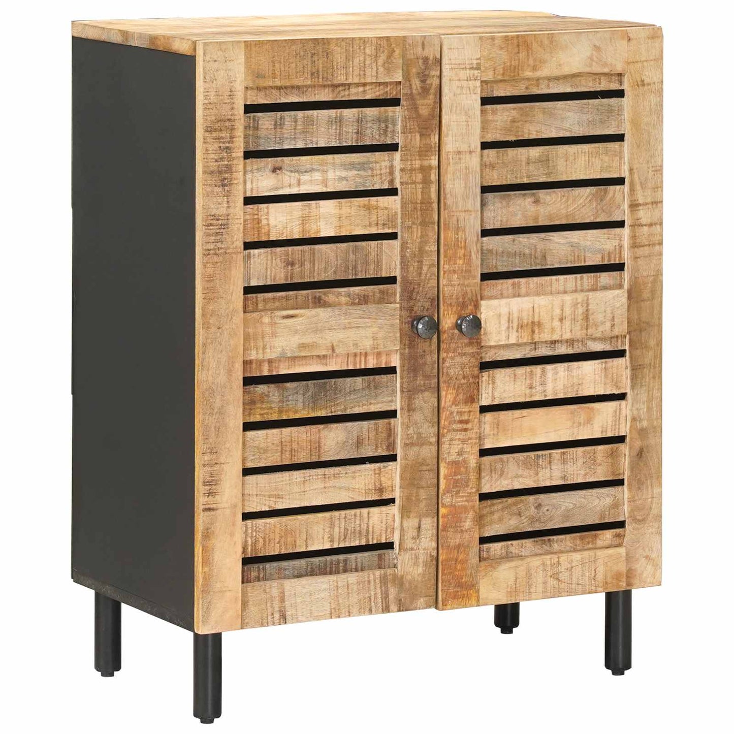Opslagkasten 60 x 33 x 75 cm Massief Mango Hout Naturel