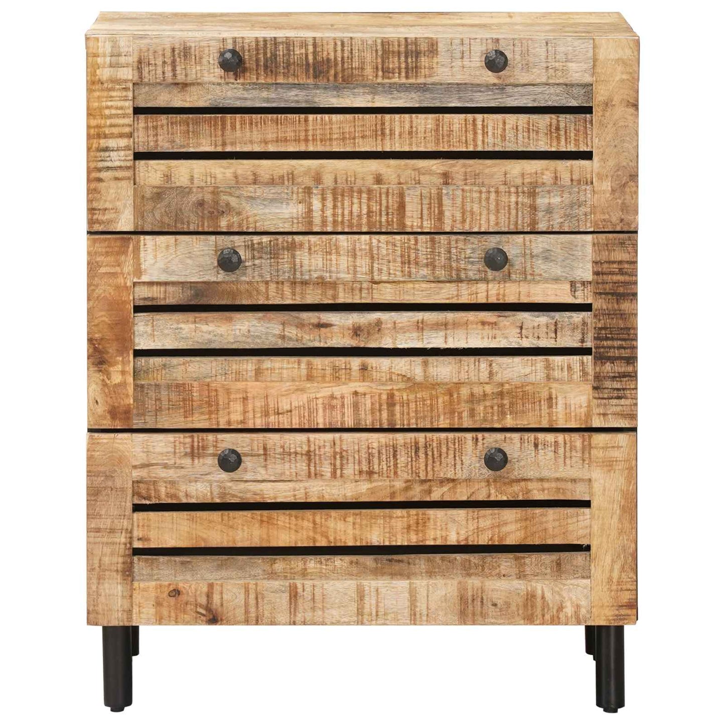 Opslagkasten 60 x 33 x 75 cm Massief Mango Hout Naturel