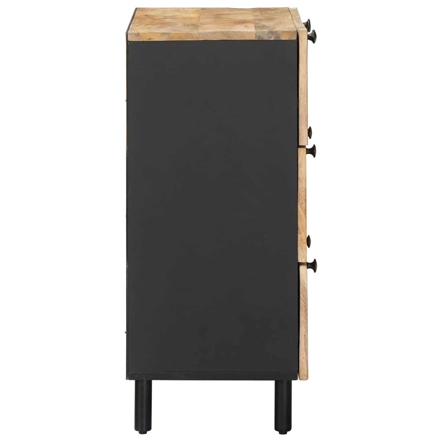 Opslagkasten 60 x 33 x 75 cm Massief Mango Hout Naturel