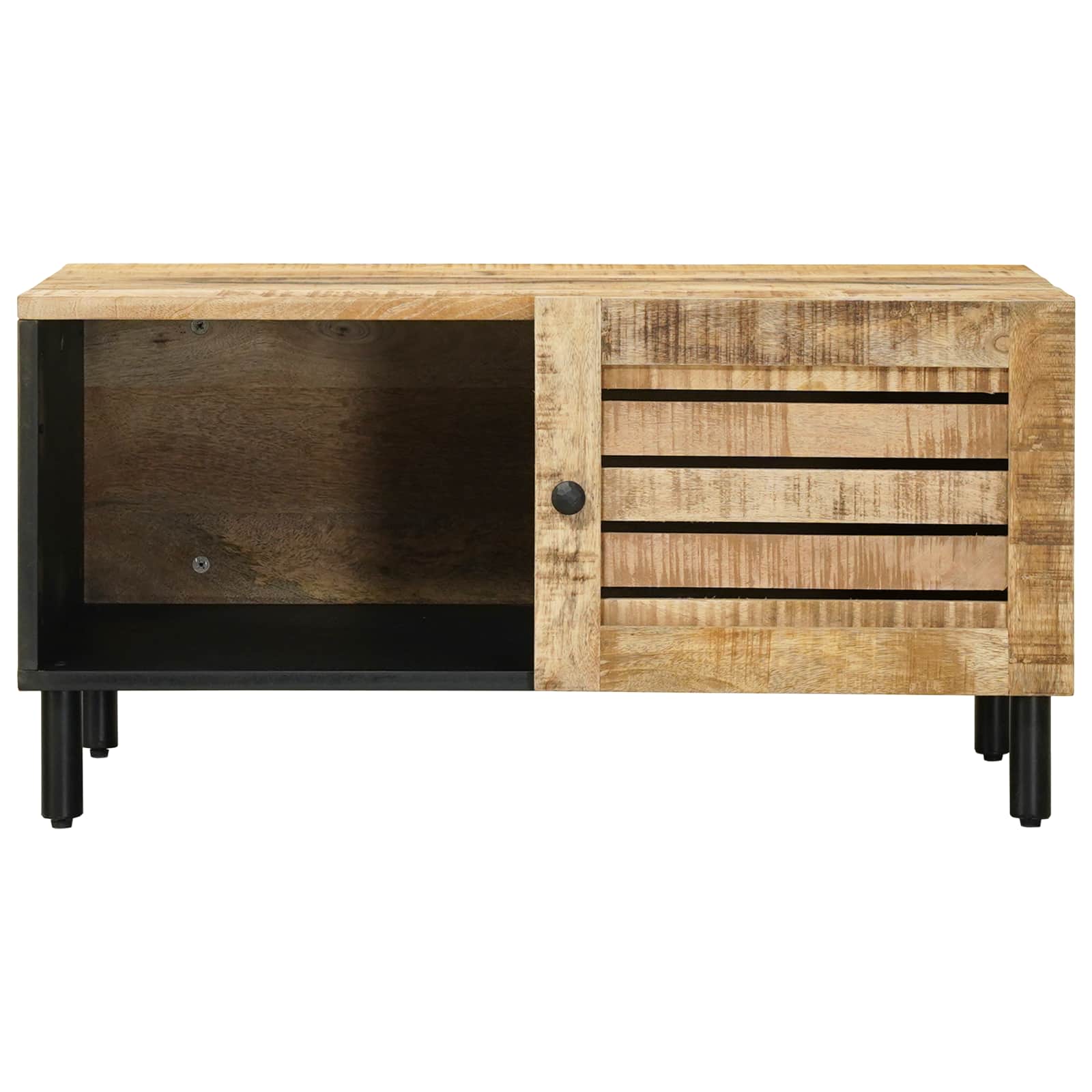 Salontafel Naturel 80 x 50 x 40 cm Massief Mango Hout is nu te koop bij PeponiXL, paradijselijk wonen!