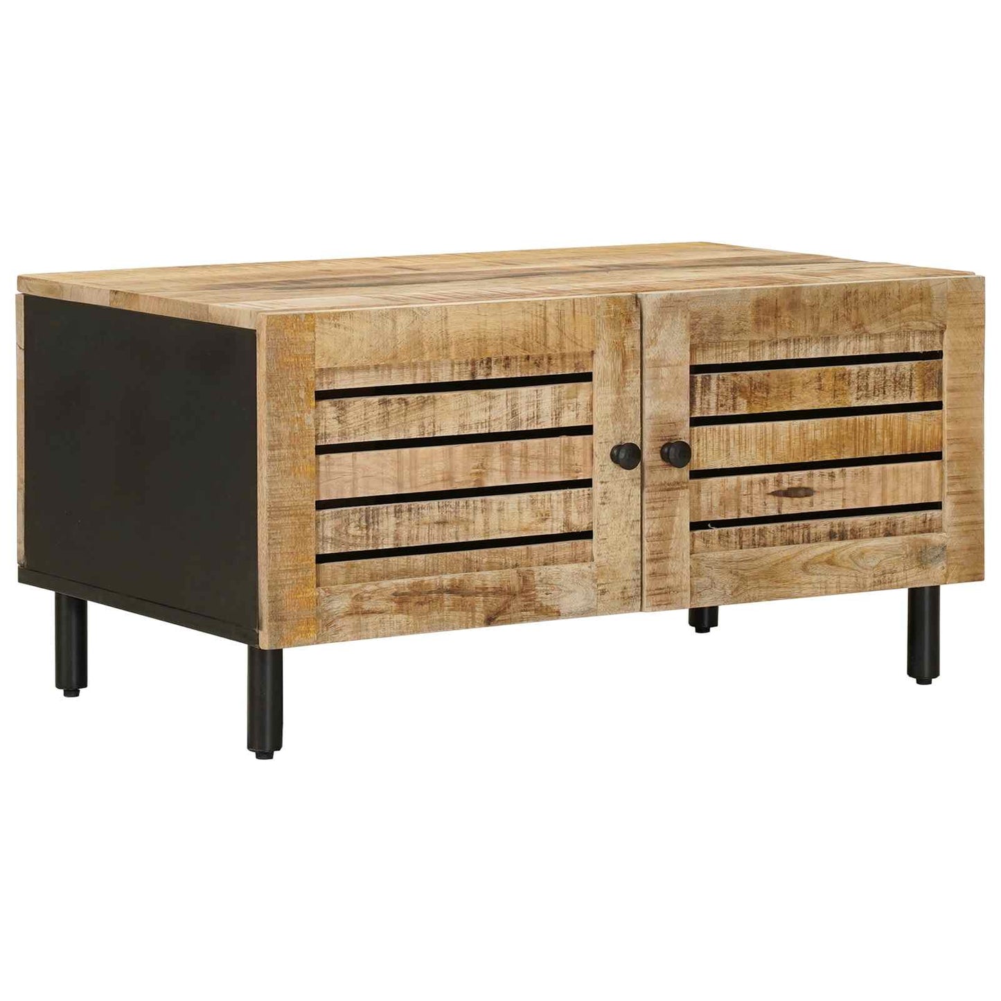 Salontafel Naturel 80 x 50 x 40 cm Massief Mango Hout is nu te koop bij PeponiXL, paradijselijk wonen!