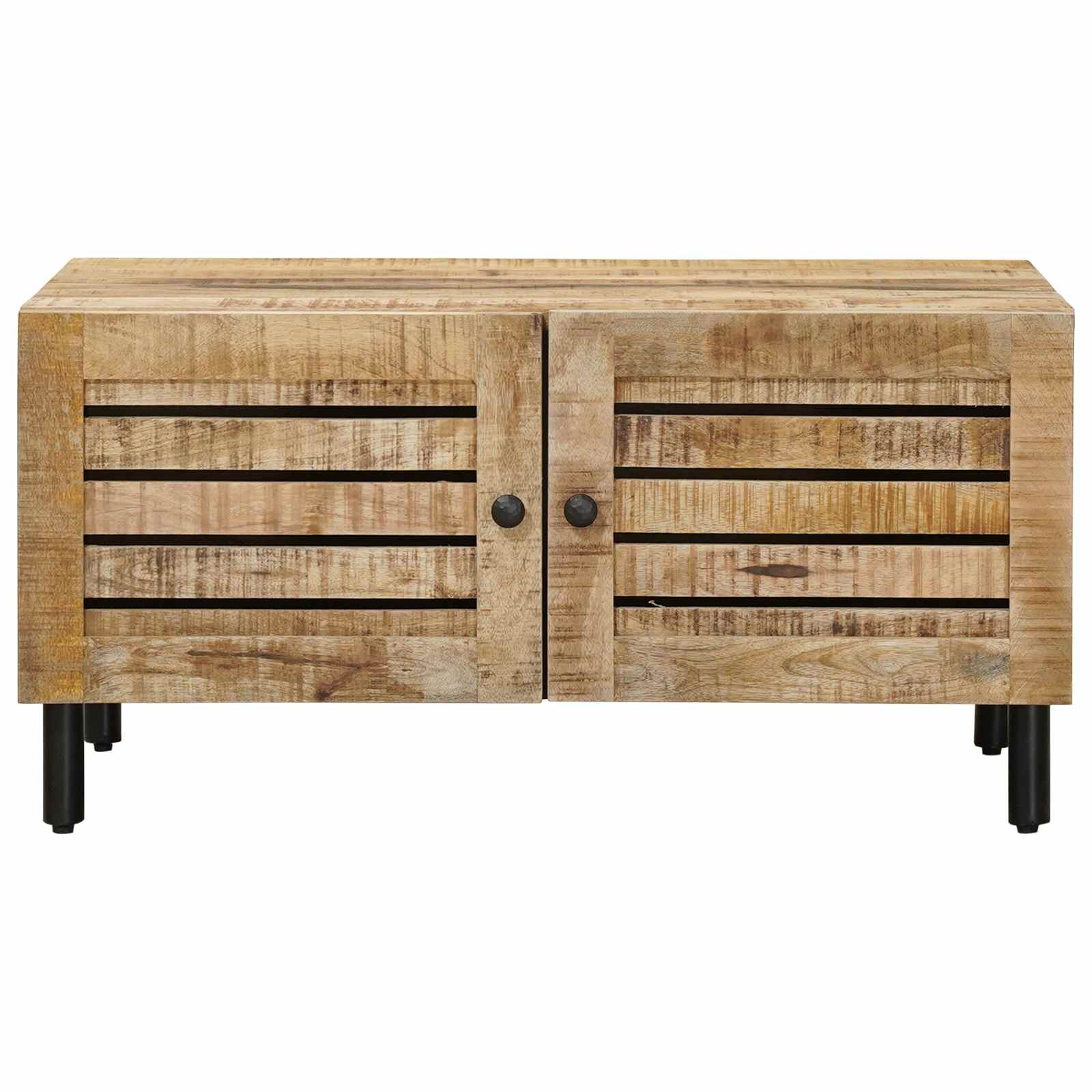 Salontafel Naturel 80 x 50 x 40 cm Massief Mango Hout is nu te koop bij PeponiXL, paradijselijk wonen!