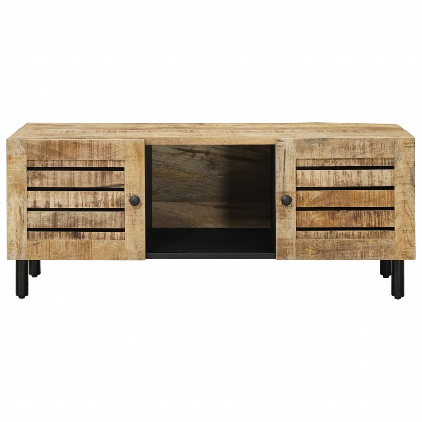 Salontafel Naturel 100 x 54 x 40 cm Massief Mango Hout is nu te koop bij PeponiXL, paradijselijk wonen!