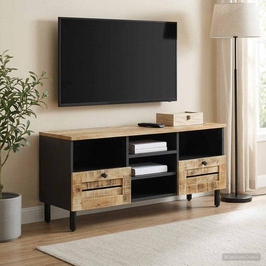 Opslagkasten Naturel 100 x 33 x 46 cm Massief Mango Hout is nu te koop bij PeponiXL, paradijselijk wonen!