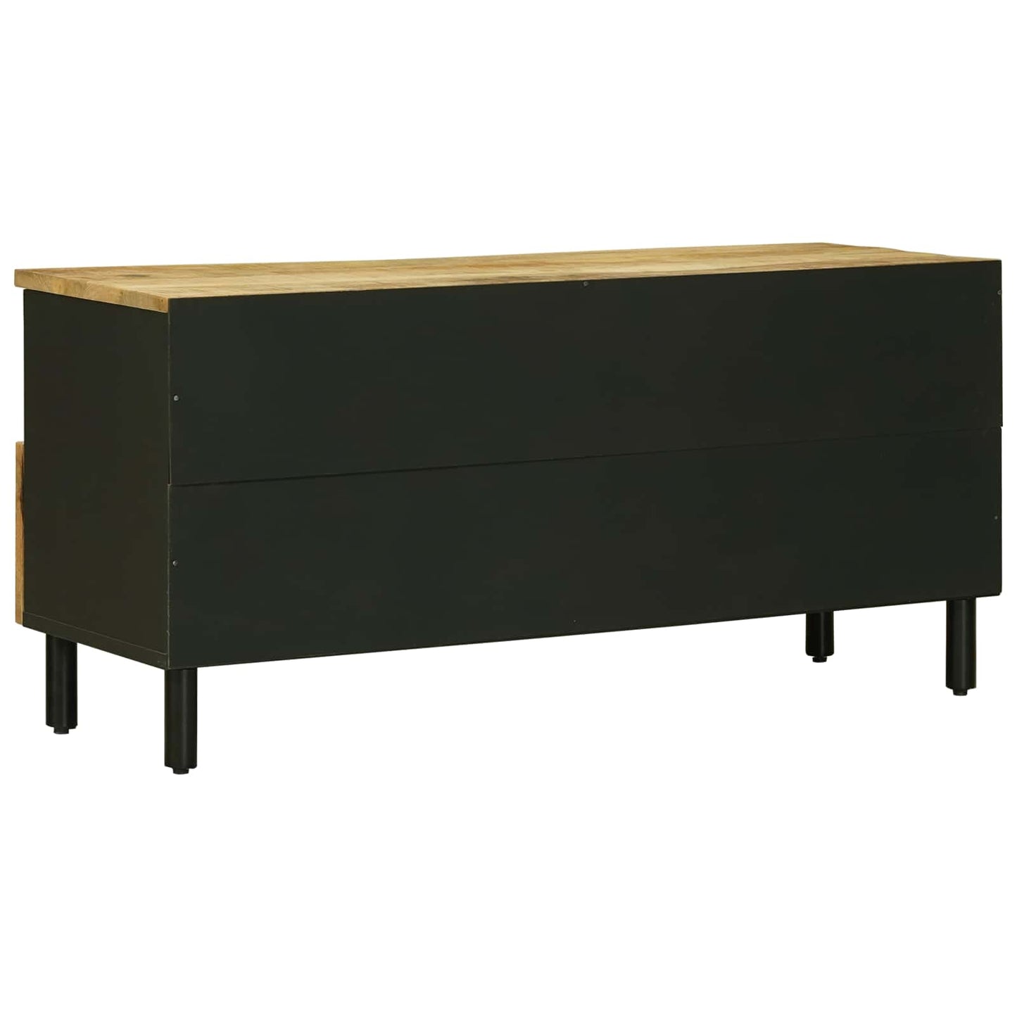 Opslagkasten Naturel 100 x 33 x 46 cm Massief Mango Hout