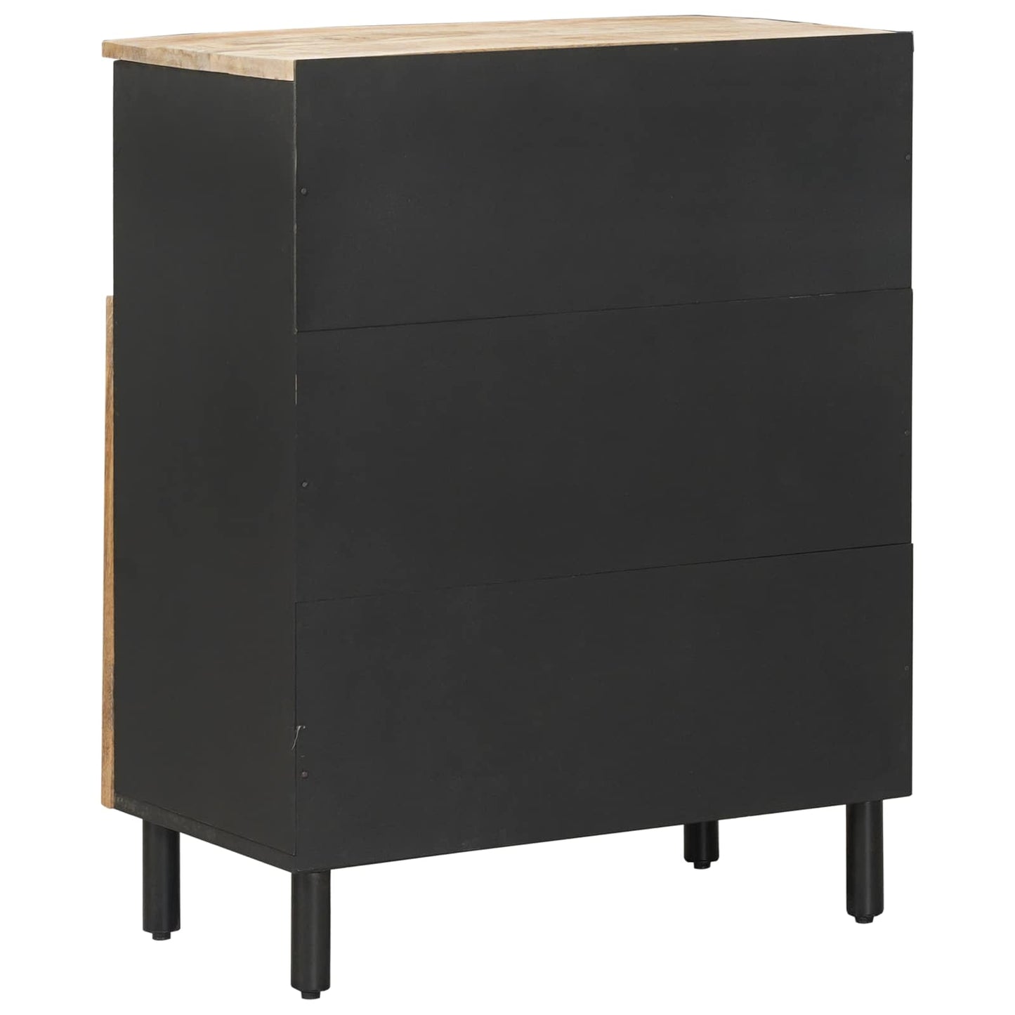 Opslagkasten Naturel 60 x 33 x 75 cm Massief Mango Hout