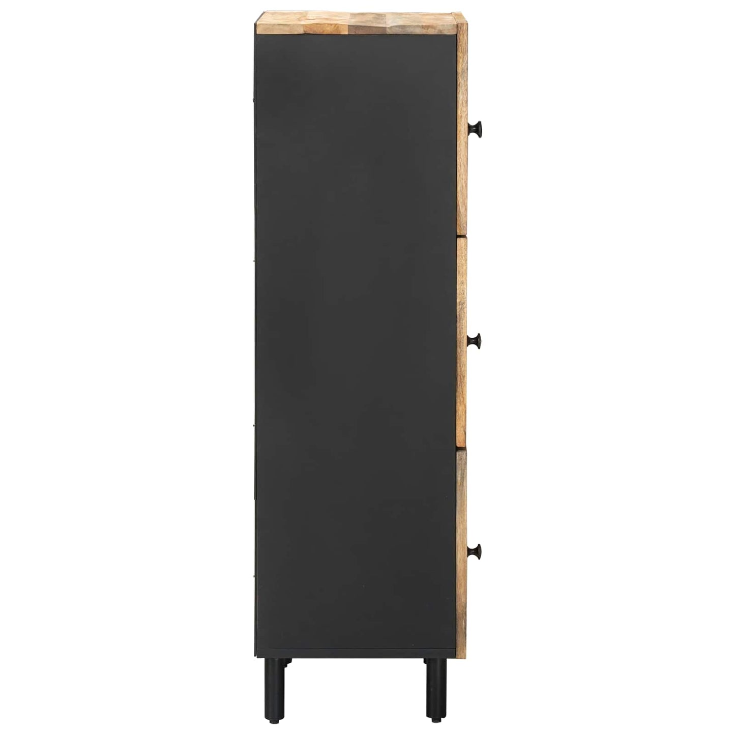 Opslagkasten Naturel 40 x 33 x 110 cm Massief Mango Hout