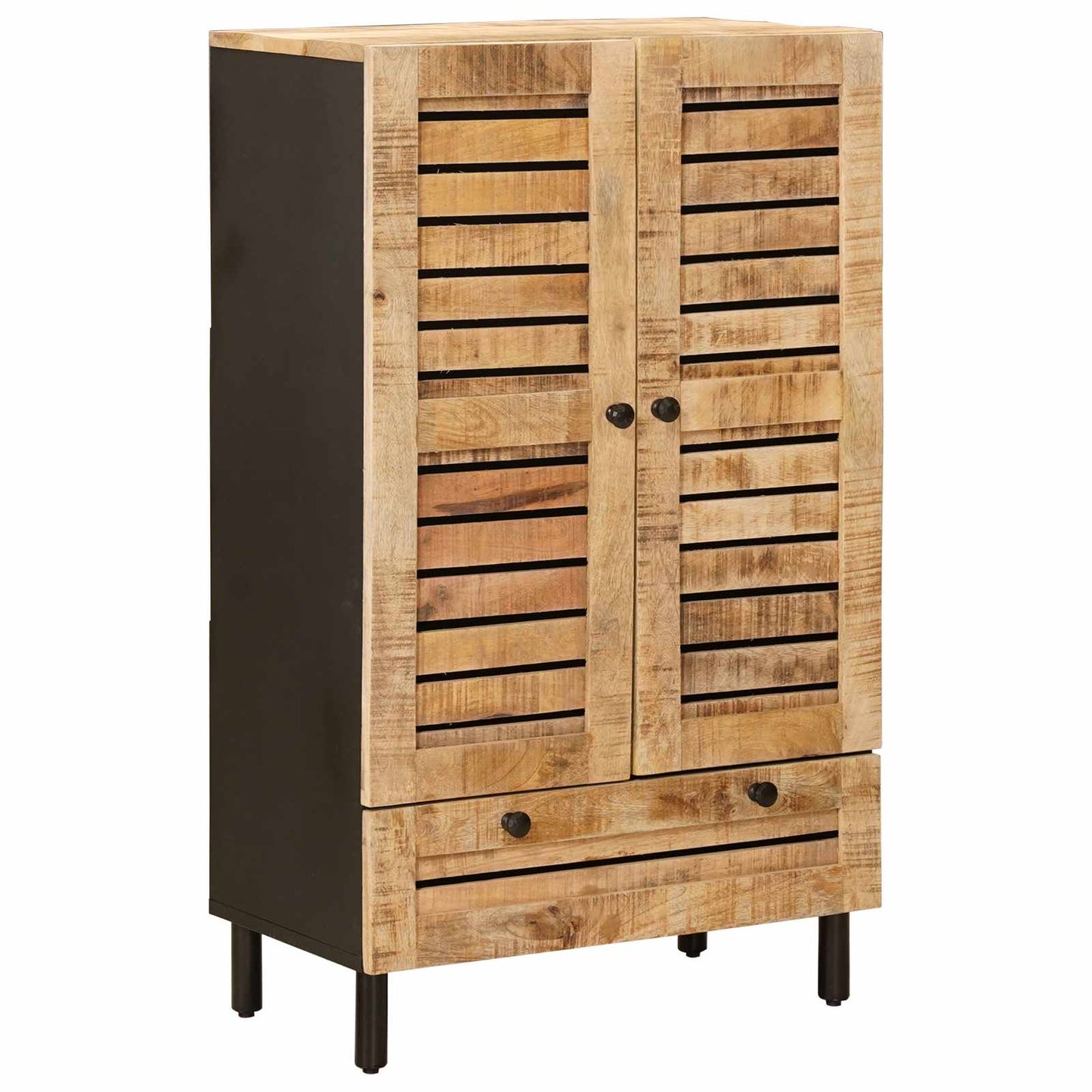 Opslagkasten Naturel 60 x 33 x 100 cm Massief Mango Hout