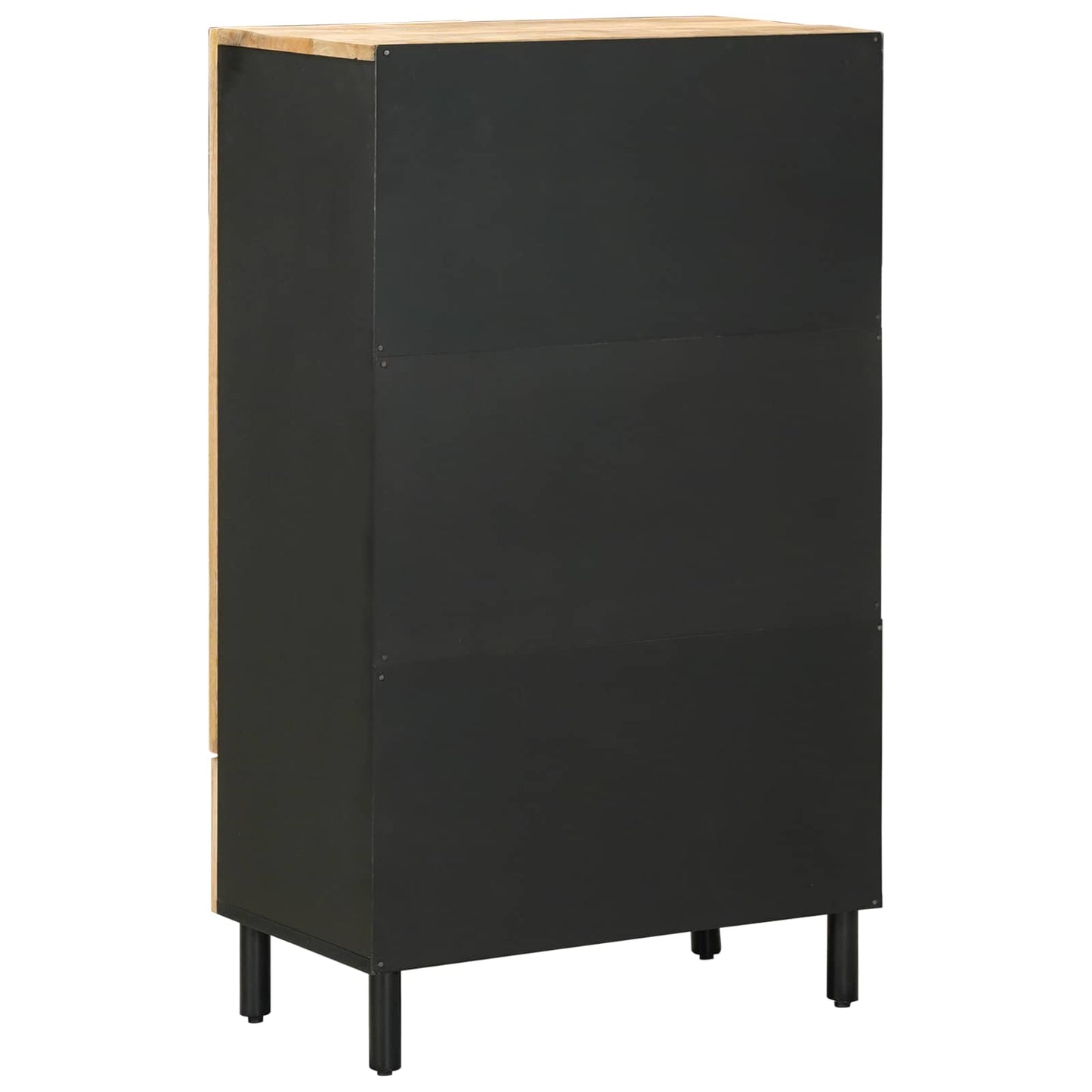 Opslagkasten Naturel 60 x 33 x 100 cm Massief Mango Hout