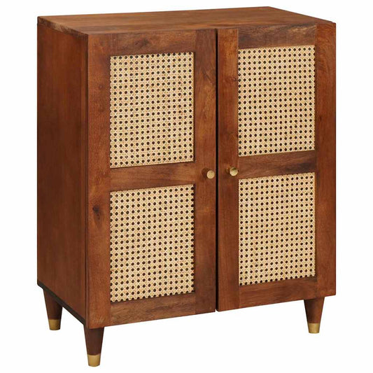 Dressoir Bruin 60 x 33 x 75 cm Massief Mango Hout is nu te koop bij PeponiXL, paradijselijk wonen!