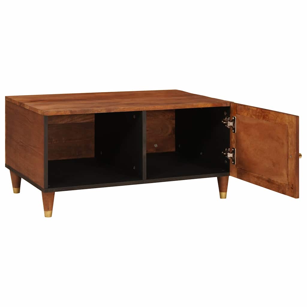 Salontafel 80 x 50 x 40 cm Massief Mango Hout is nu te koop bij PeponiXL, paradijselijk wonen!