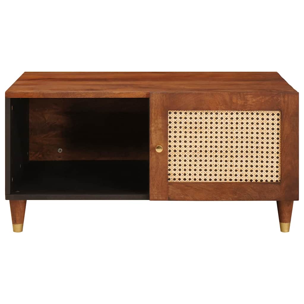 Salontafel 80 x 50 x 40 cm Massief Mango Hout is nu te koop bij PeponiXL, paradijselijk wonen!
