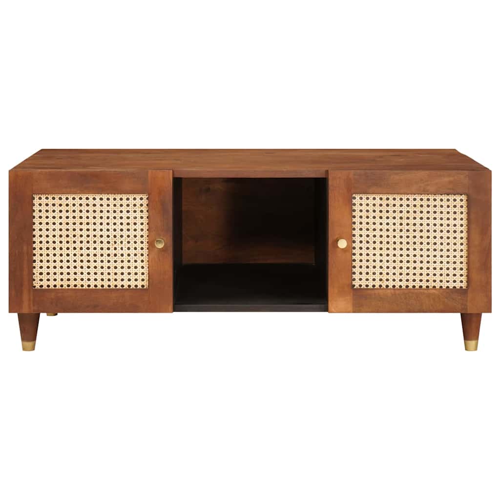 Salontafel 100 x 54 x 40 cm Massief Mango Hout is nu te koop bij PeponiXL, paradijselijk wonen!