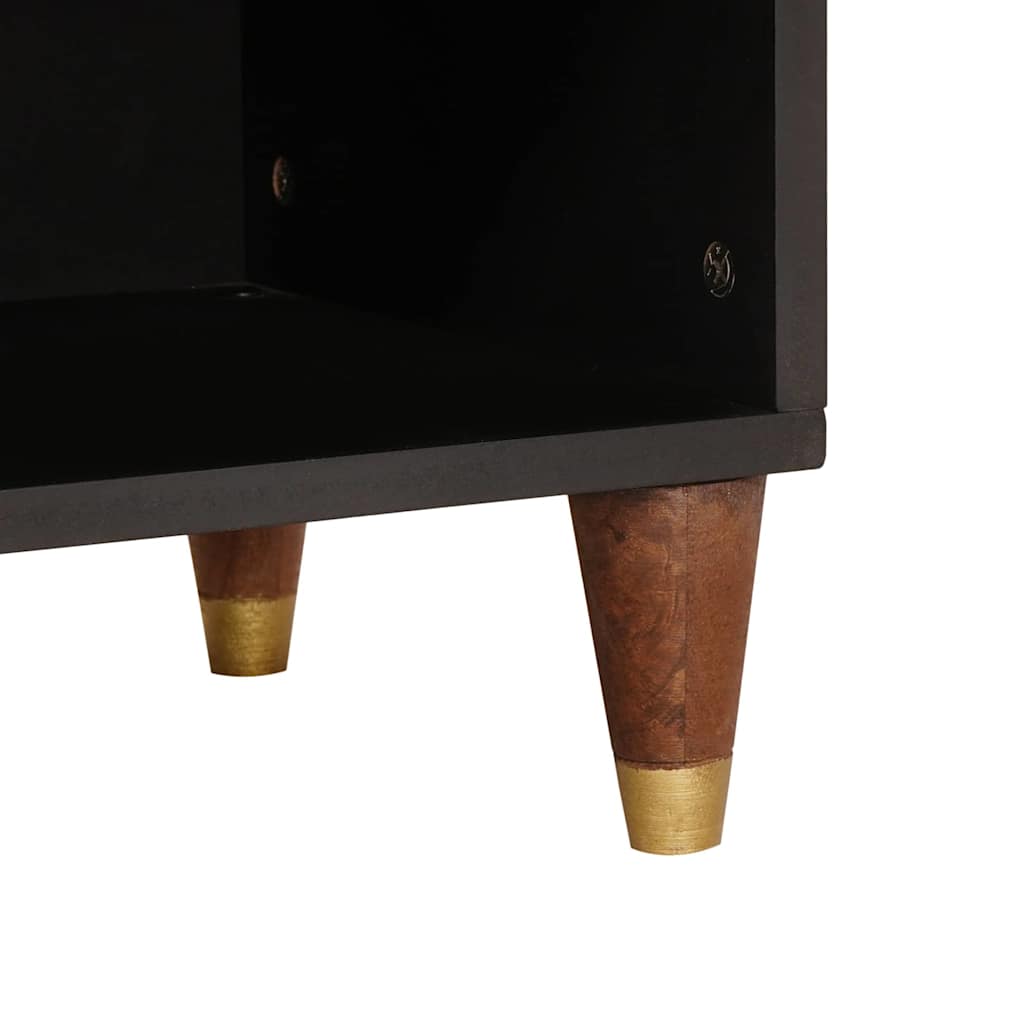 TV-kast met lade Bruin 100 x 33,5 x 46 cm Massief Mango Hout is nu te koop bij PeponiXL, paradijselijk wonen!
