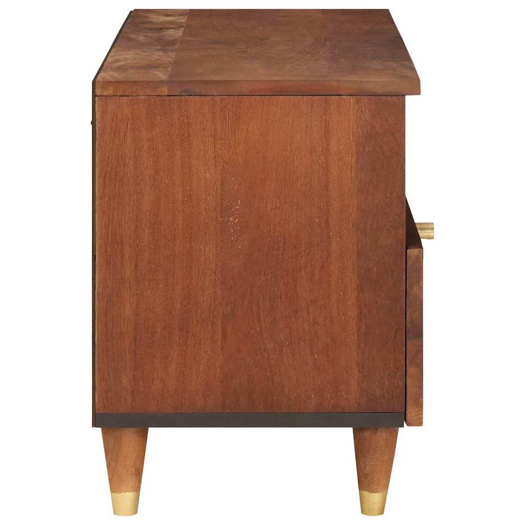 TV-kast met lade Bruin 80 x 33,5 x 46 cm Massief Mango Hout is nu te koop bij PeponiXL, paradijselijk wonen!