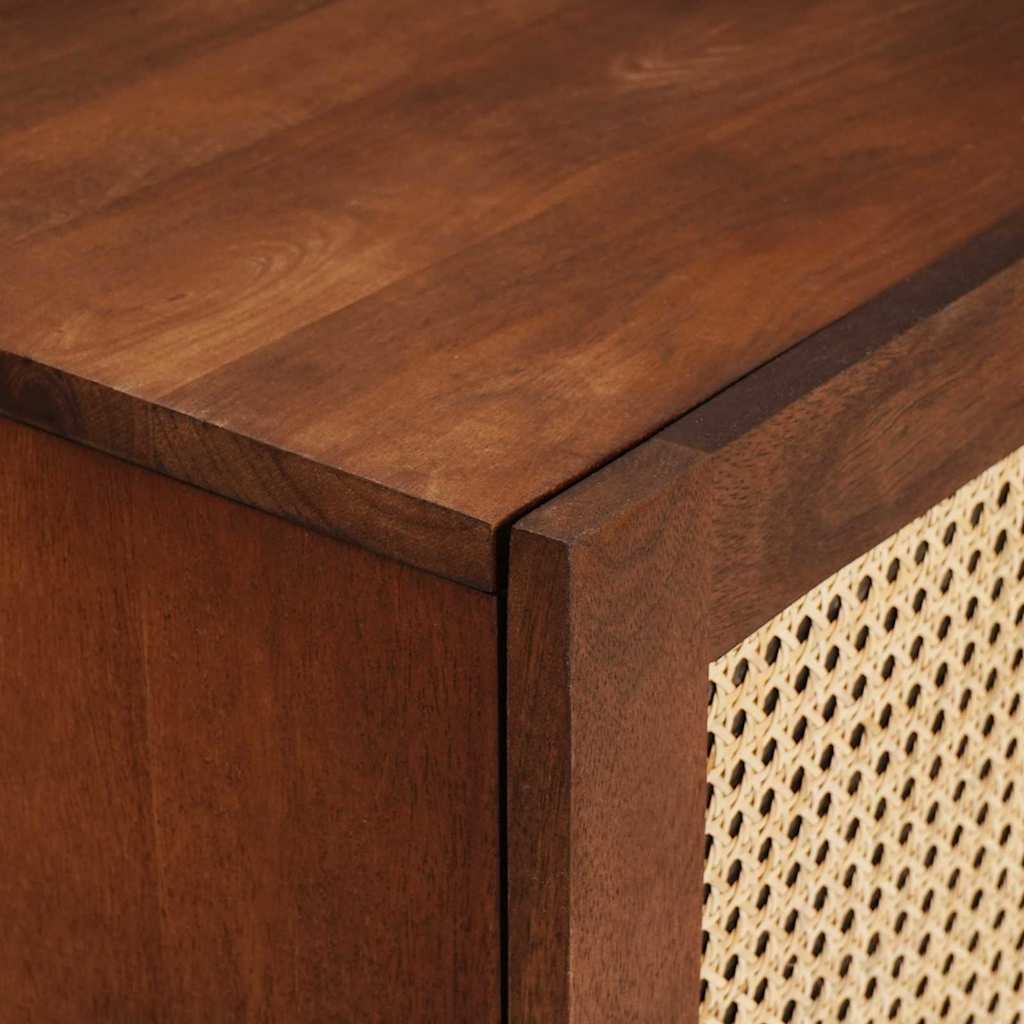 Wastafelkast met plank Bruin 62 x 33 x 58 cm Bewerkt hout is nu te koop bij PeponiXL, paradijselijk wonen!