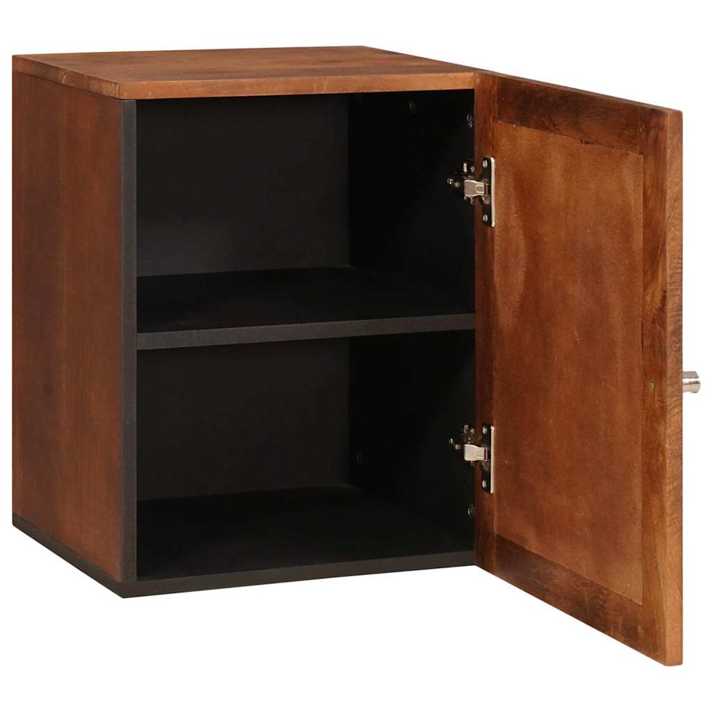 Badkamerkast met plank Bruin 38 x 33,5 x 48 cm Bewerkt hout is nu te koop bij PeponiXL, paradijselijk wonen!