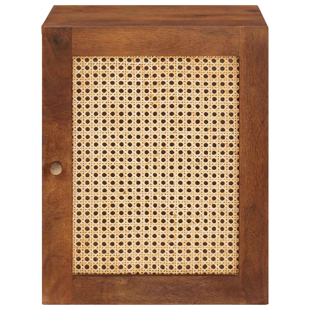 Badkamerkast met plank Bruin 38 x 33,5 x 48 cm Bewerkt hout is nu te koop bij PeponiXL, paradijselijk wonen!
