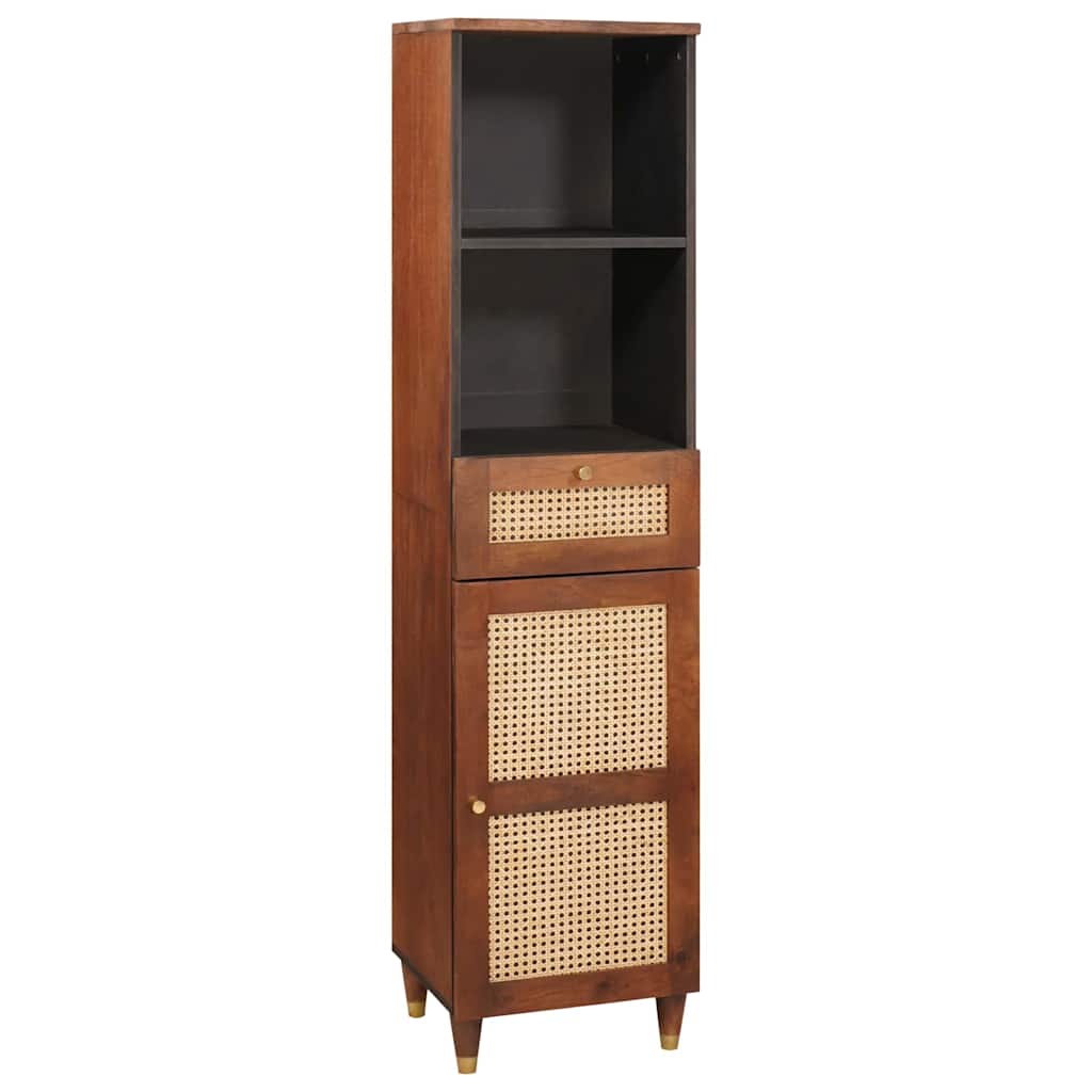 Dressoir met lade Bruin 38 x 33,5 x 160 cm Massief Mango Hout is nu te koop bij PeponiXL, paradijselijk wonen!