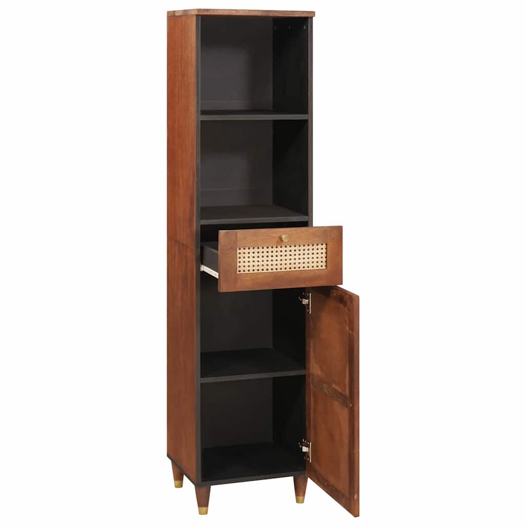 Dressoir met lade Bruin 38 x 33,5 x 160 cm Massief Mango Hout is nu te koop bij PeponiXL, paradijselijk wonen!