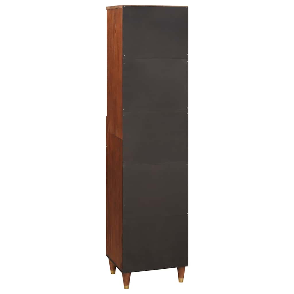 Dressoir met lade Bruin 38 x 33,5 x 160 cm Massief Mango Hout is nu te koop bij PeponiXL, paradijselijk wonen!