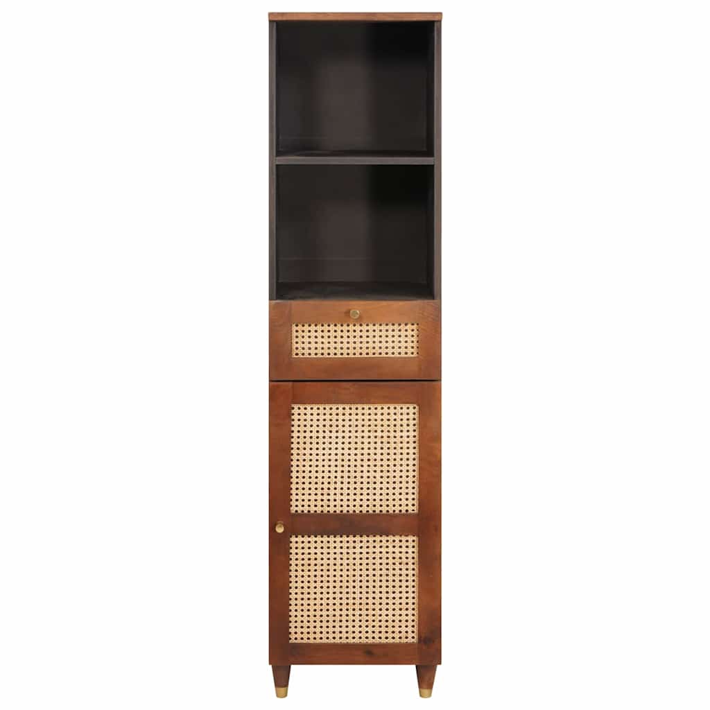 Dressoir met lade Bruin 38 x 33,5 x 160 cm Massief Mango Hout is nu te koop bij PeponiXL, paradijselijk wonen!