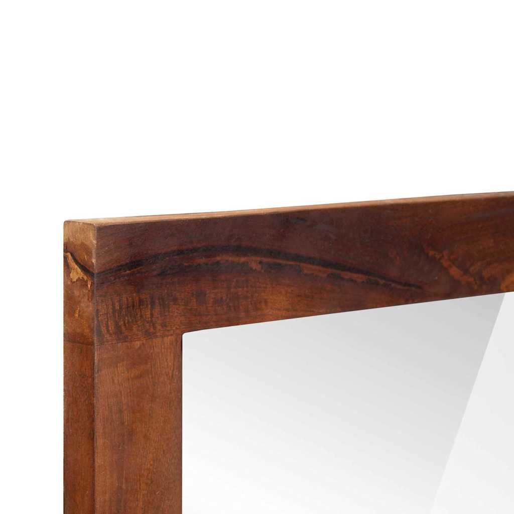 Spiegel Rechthoekig Bruin en Zilver 50 x 2,5 x 70 cm is nu te koop bij PeponiXL, paradijselijk wonen!