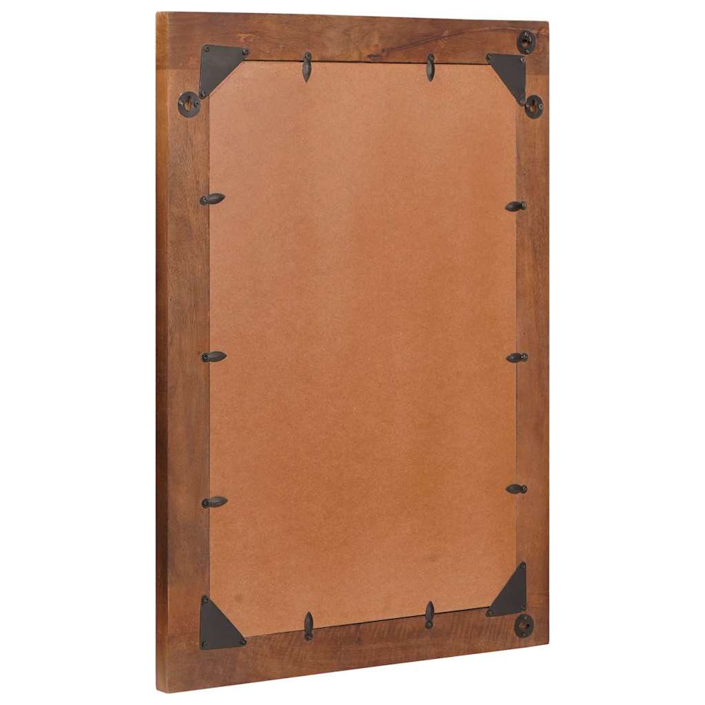 Spiegel Rechthoekig Bruin en Zilver 50 x 2,5 x 70 cm is nu te koop bij PeponiXL, paradijselijk wonen!