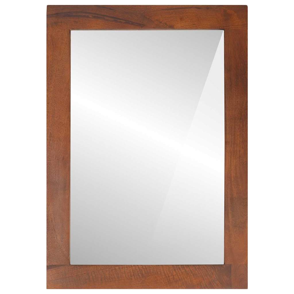 Spiegel Rechthoekig Bruin en Zilver 50 x 2,5 x 70 cm is nu te koop bij PeponiXL, paradijselijk wonen!