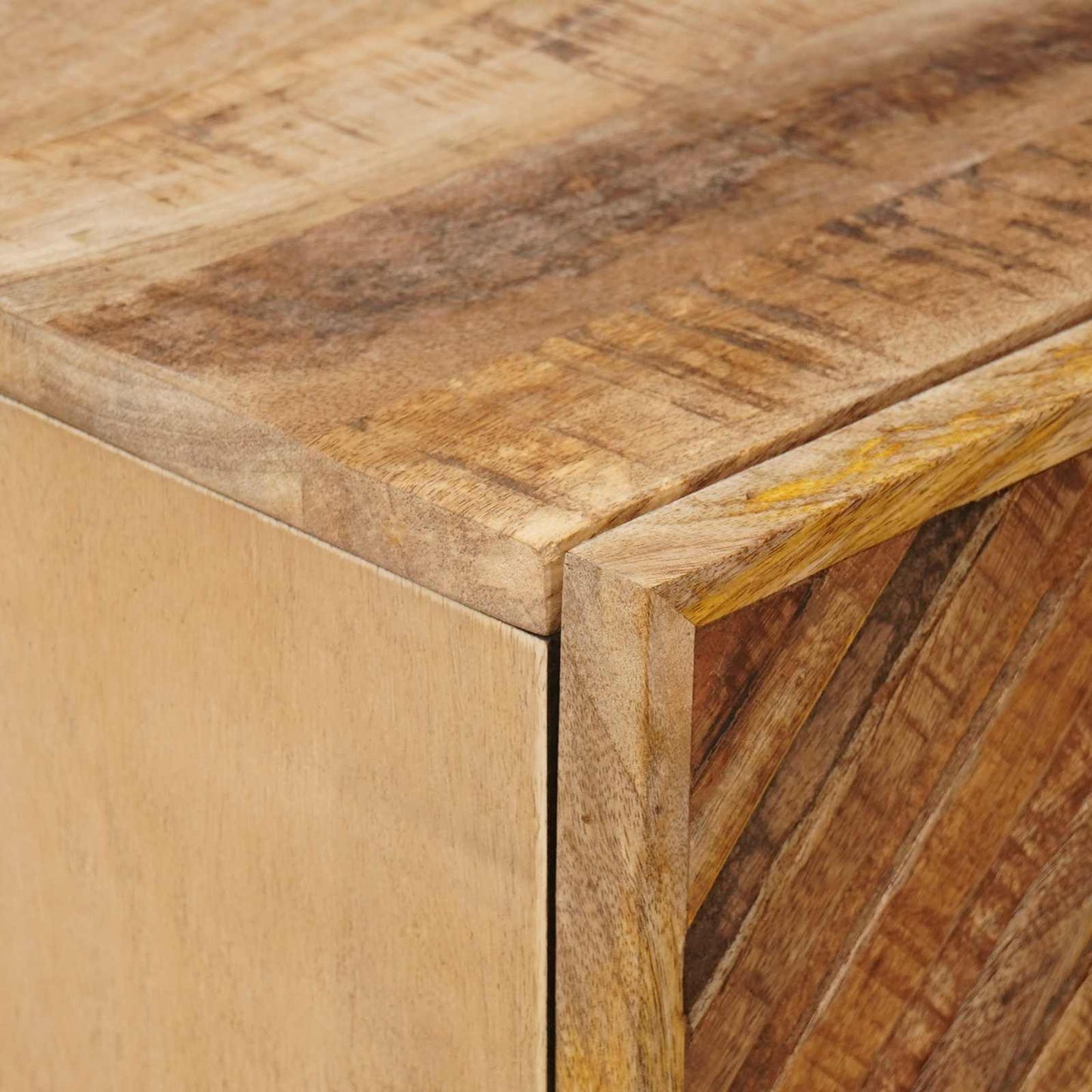 Nachtkastje 2 pcs Bruin 40 x 33,5 x 46 cm Massief Mango Hout is nu te koop bij PeponiXL, paradijselijk wonen!