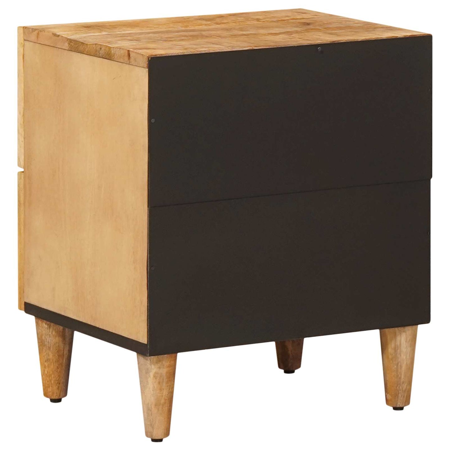 Nachtkastje 2 pcs Bruin 40 x 33,5 x 46 cm Massief Mango Hout is nu te koop bij PeponiXL, paradijselijk wonen!