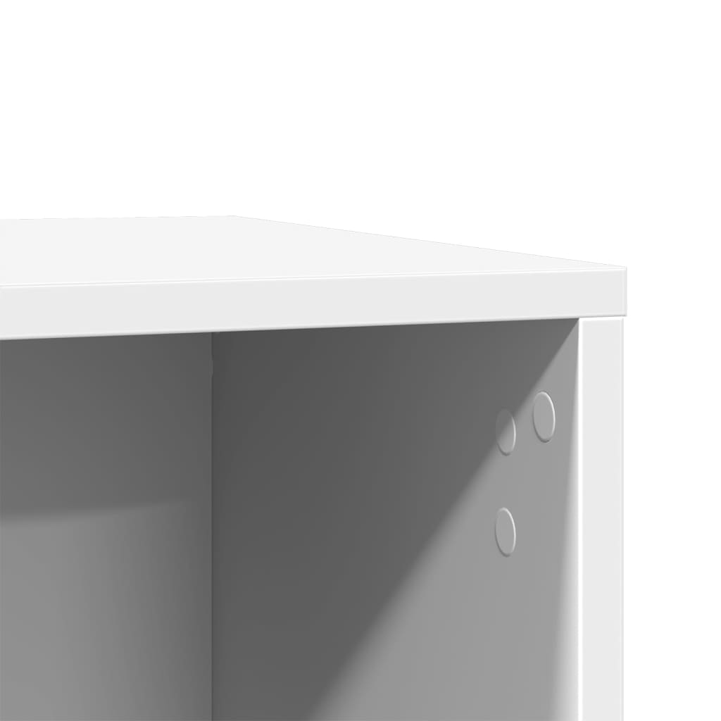 Kattenbakkast 80x50x45 cm bewerkt hout wit is nu te koop bij PeponiXL, paradijselijk wonen!