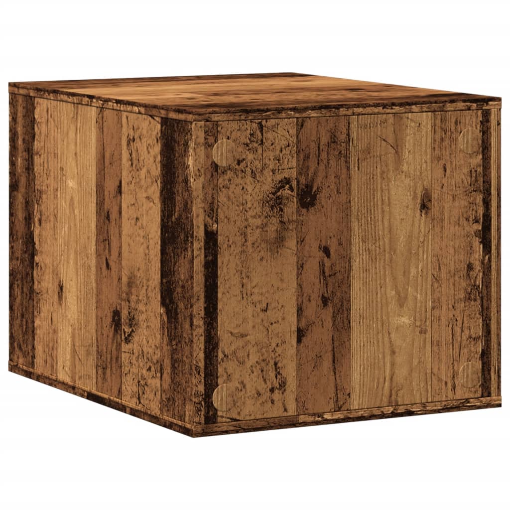 Kattenbakkast 47x59x42 cm bewerkt hout oud houtkleurig is nu te koop bij PeponiXL, paradijselijk wonen!