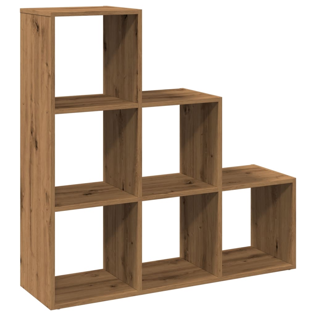 Kamerscherm / boekenkast 3-laags 99x29x99 cm hout artisanaal is nu te koop bij PeponiXL, paradijselijk wonen!
