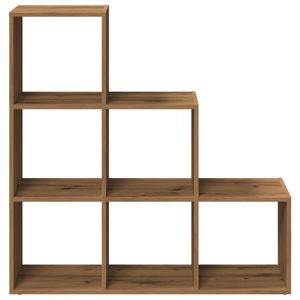 Kamerscherm / boekenkast 3-laags 99x29x99 cm hout artisanaal is nu te koop bij PeponiXL, paradijselijk wonen!