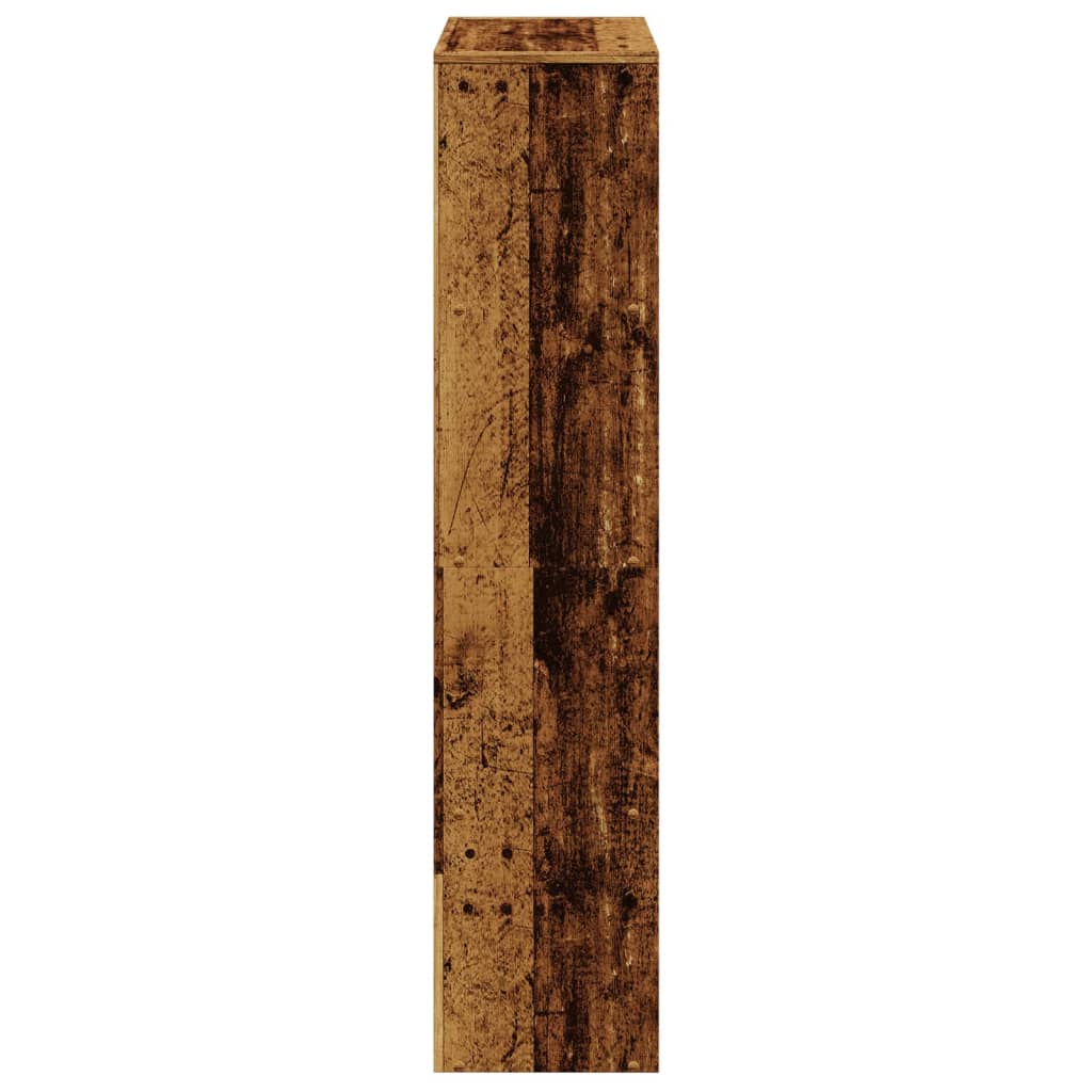 Kamerscherm / boekenkast 131,5x29x131,5 cm hout oud hout is nu te koop bij PeponiXL, paradijselijk wonen!