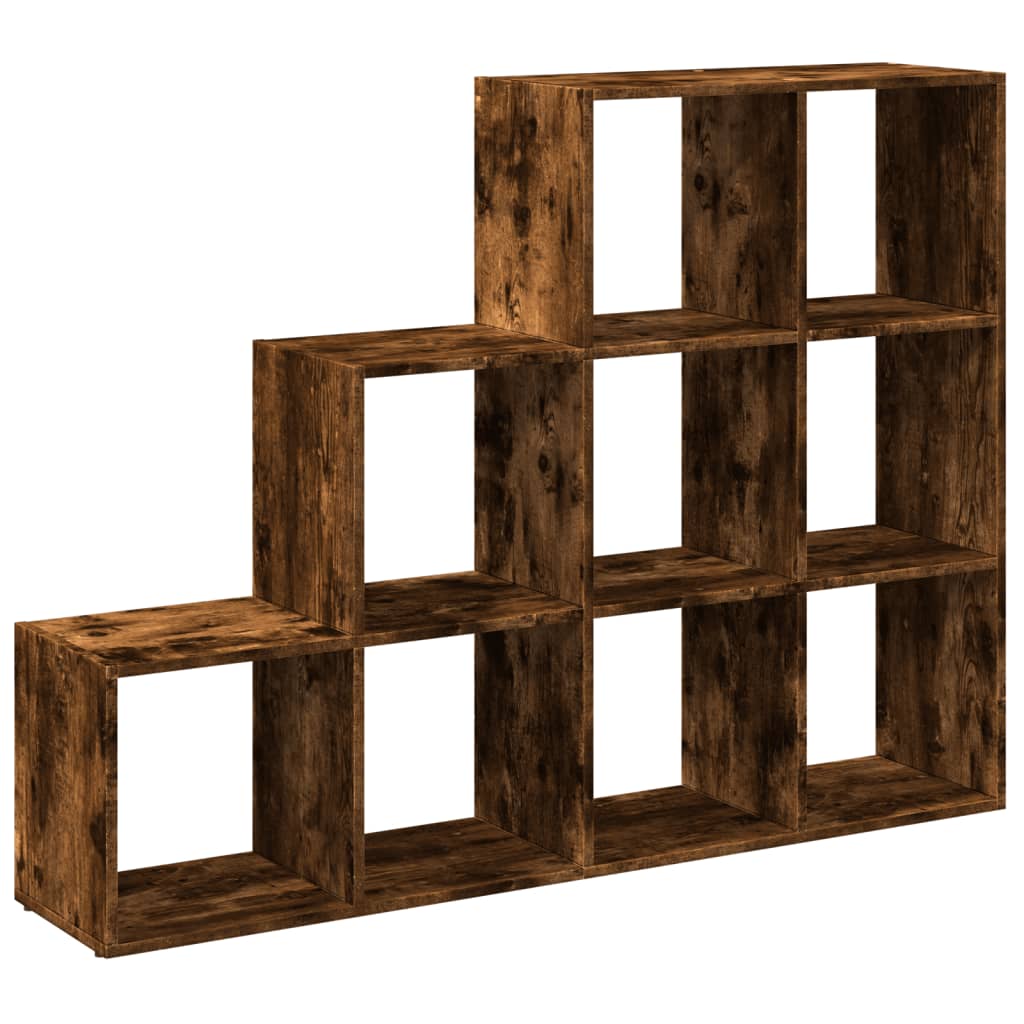 Kamerscherm / boekenkast 137,5x29x103,5 cm hout gerookt eiken is nu te koop bij PeponiXL, paradijselijk wonen!
