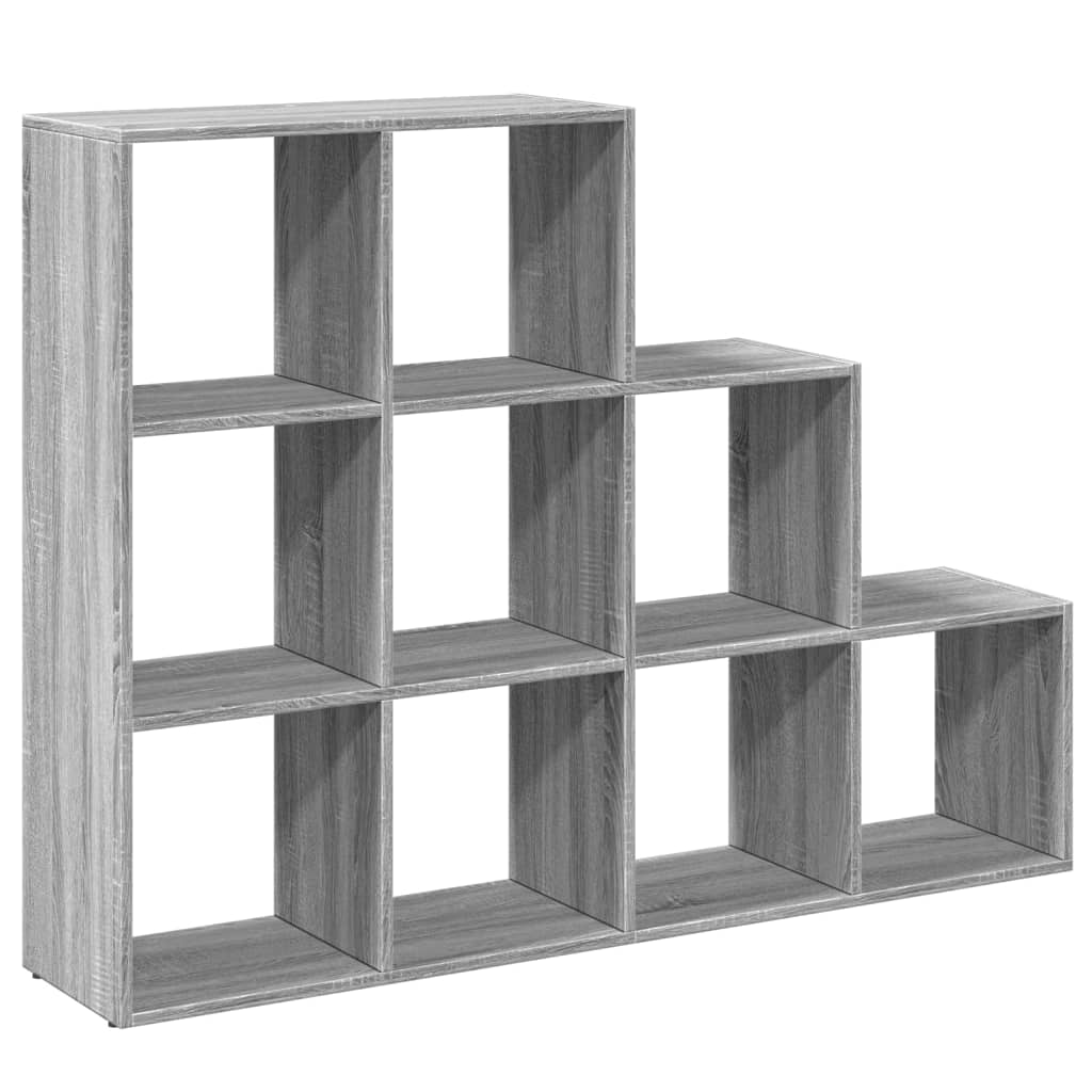 Kamerscherm / boekenkast 137,5x29x103,5 cm hout grijs sonoma is nu te koop bij PeponiXL, paradijselijk wonen!